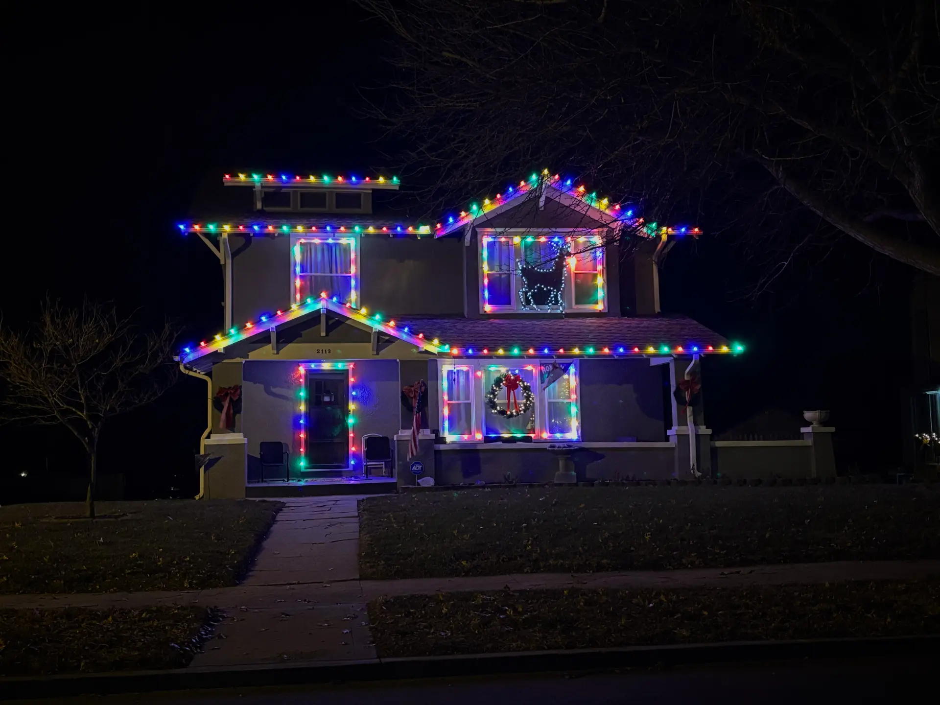 Northern Lights, permanent lighting, saint joseph, MO
